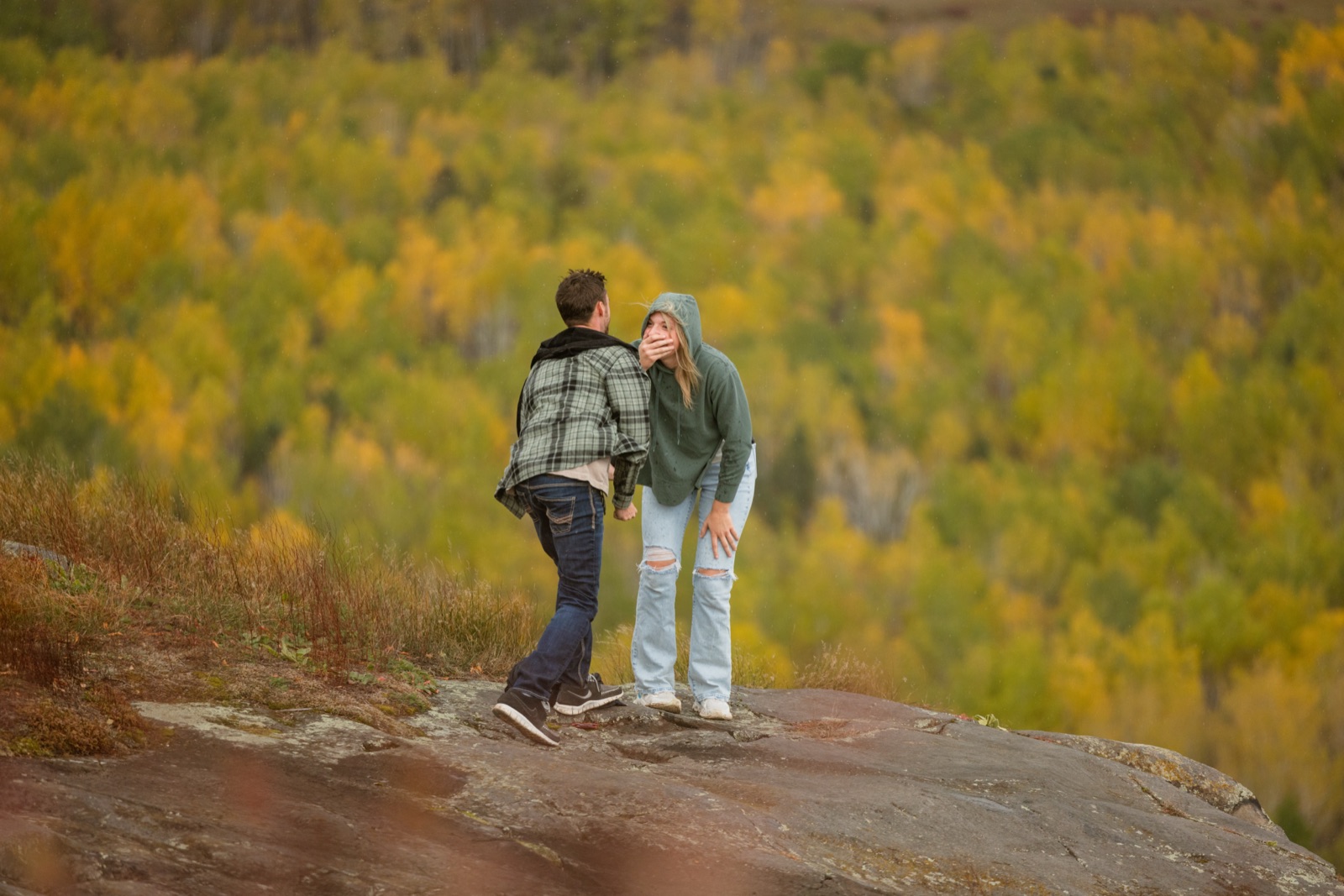 Linzey and Jacob proposal photo