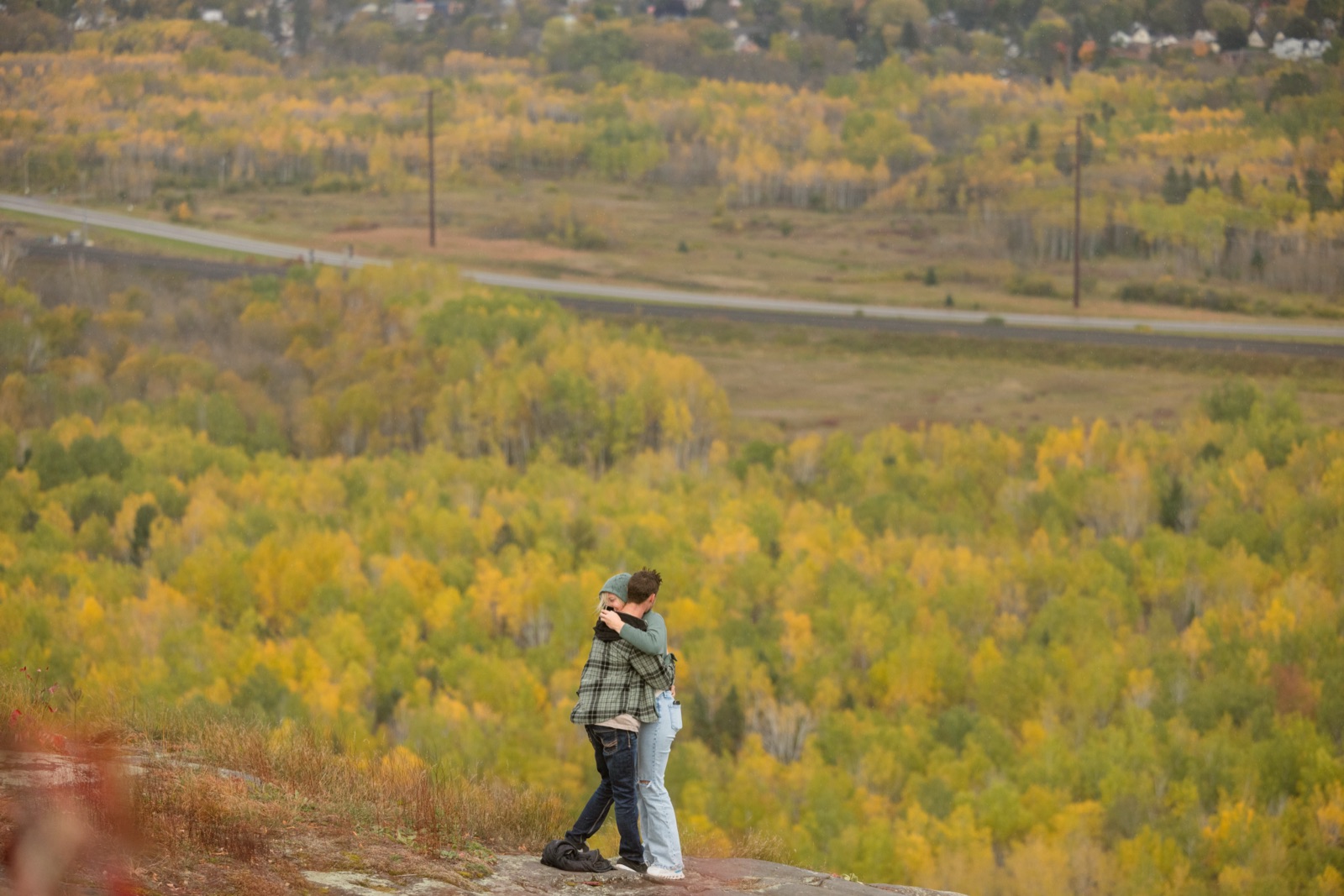 Linzey and Jacob proposal photo