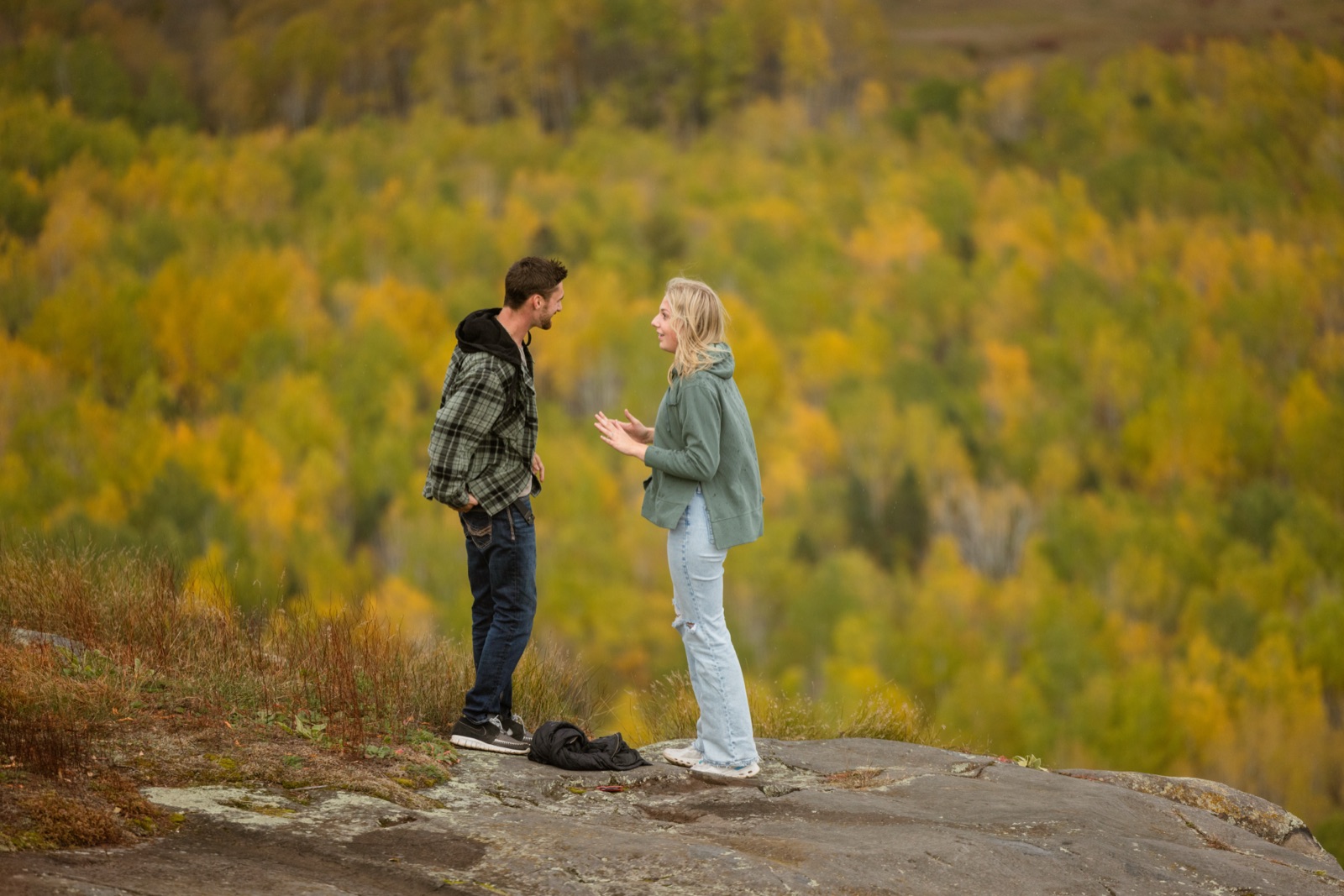 Linzey and Jacob proposal photo