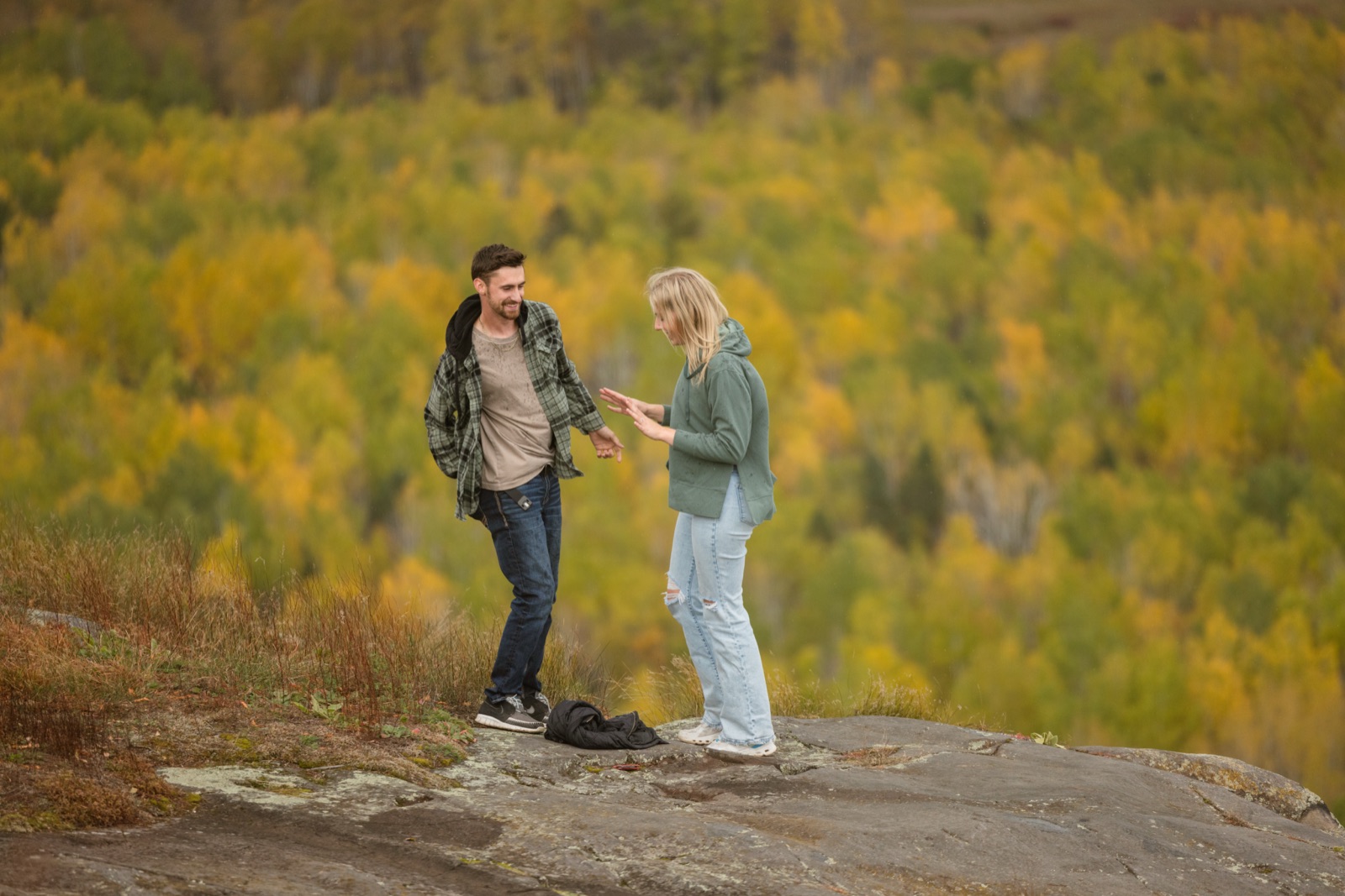 Linzey and Jacob proposal photo