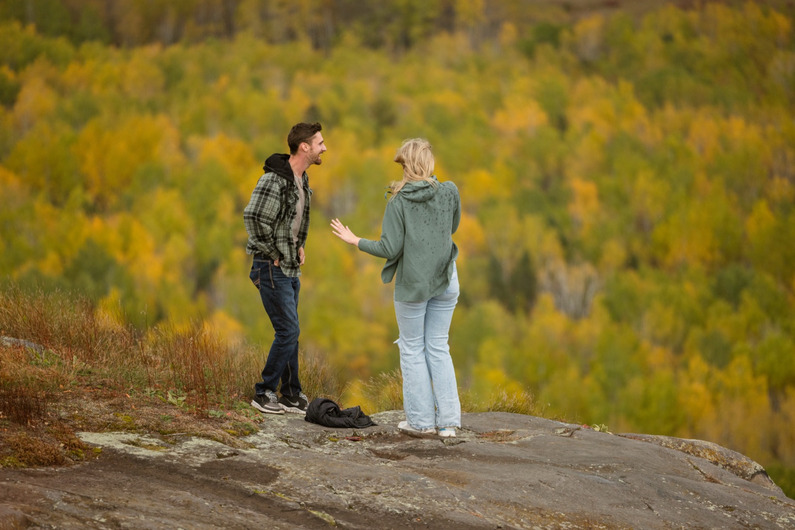 Linzey and Jacob proposal photo