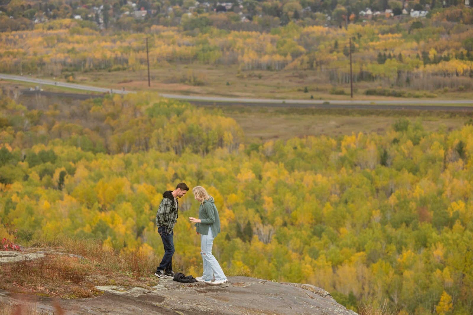 Linzey and Jacob proposal photo