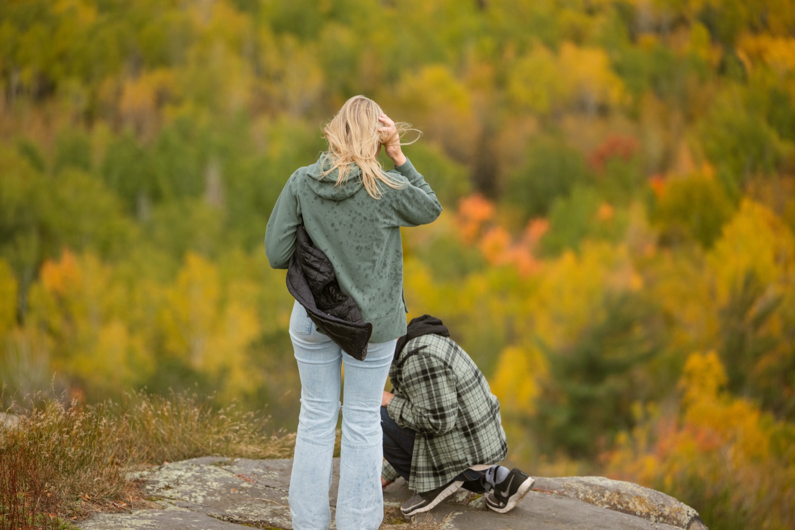 Linzey and Jacob proposal photo