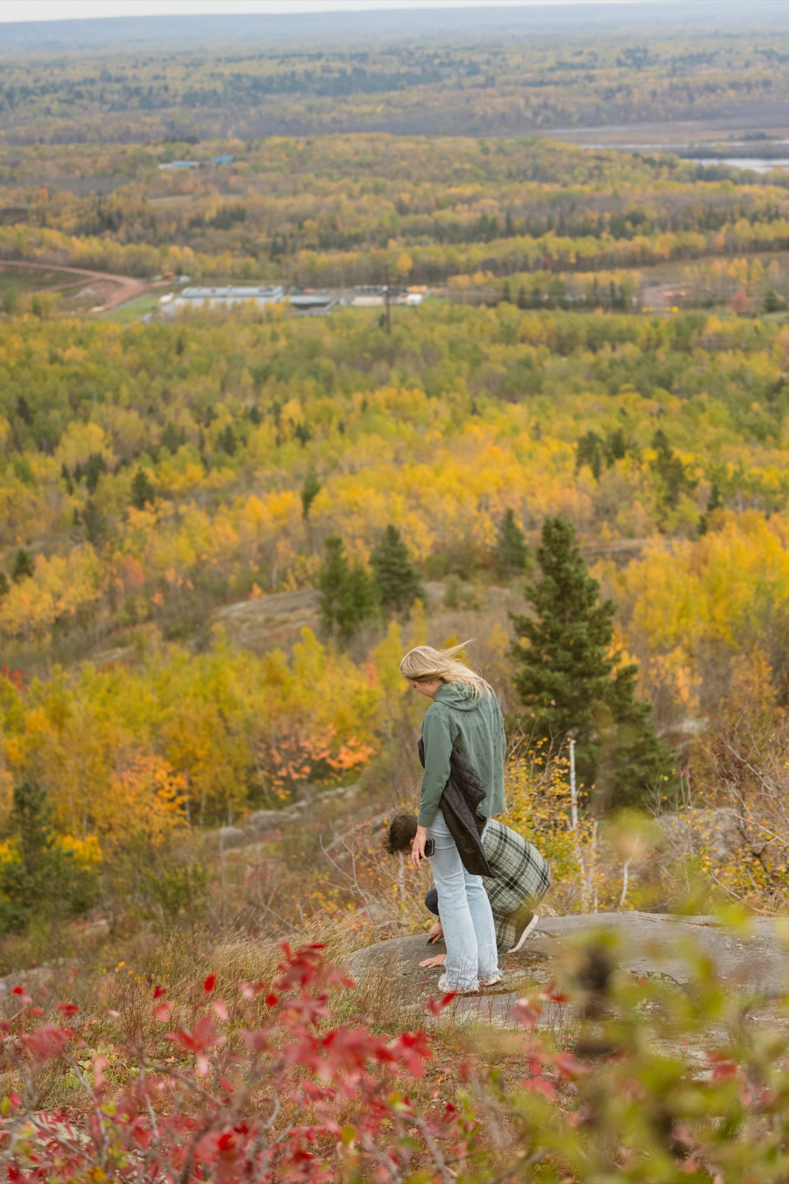 Linzey and Jacob proposal photo