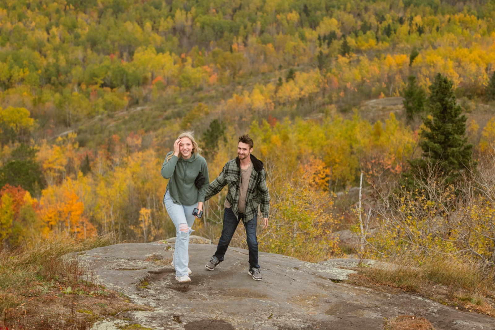 Linzey and Jacob proposal photo