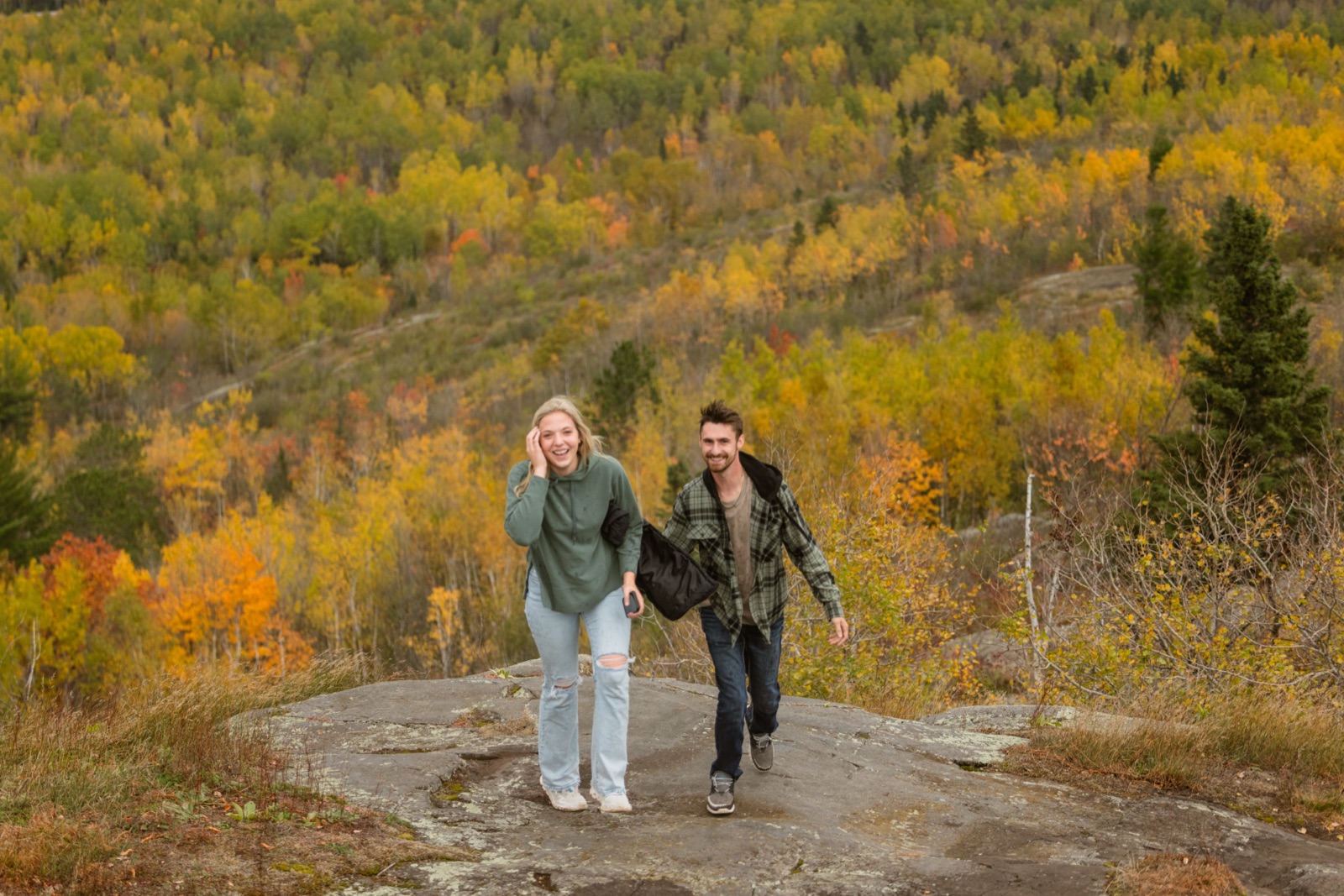 Linzey and Jacob proposal photo