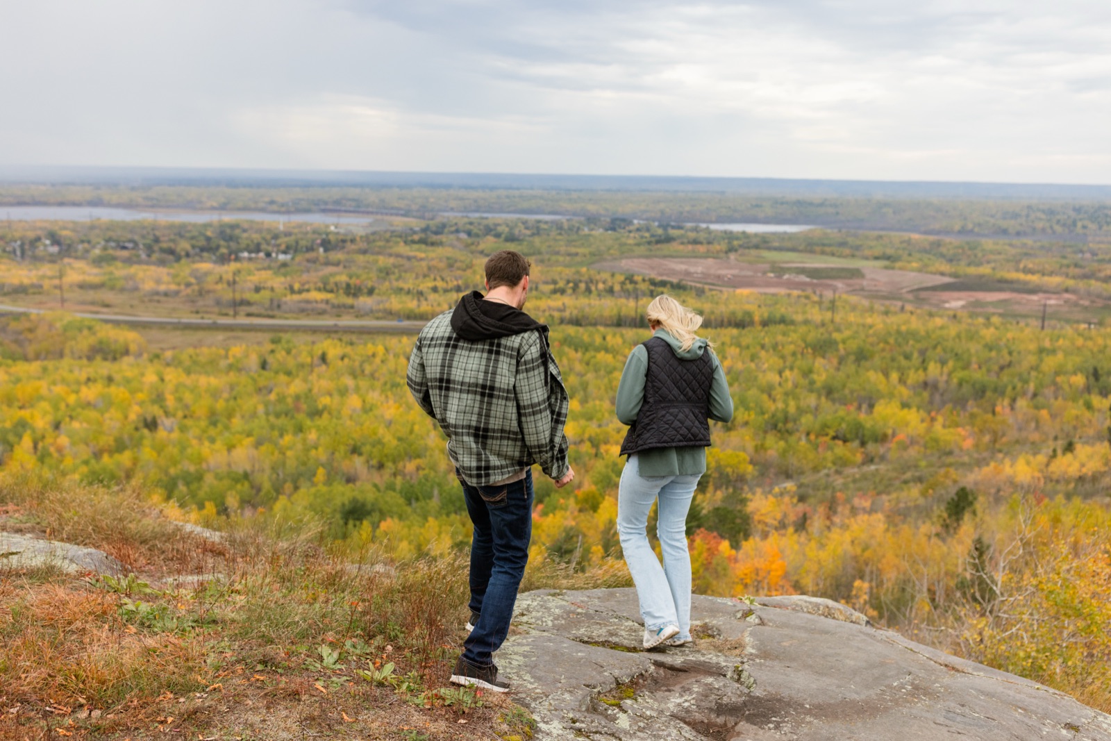 Linzey and Jacob proposal photo