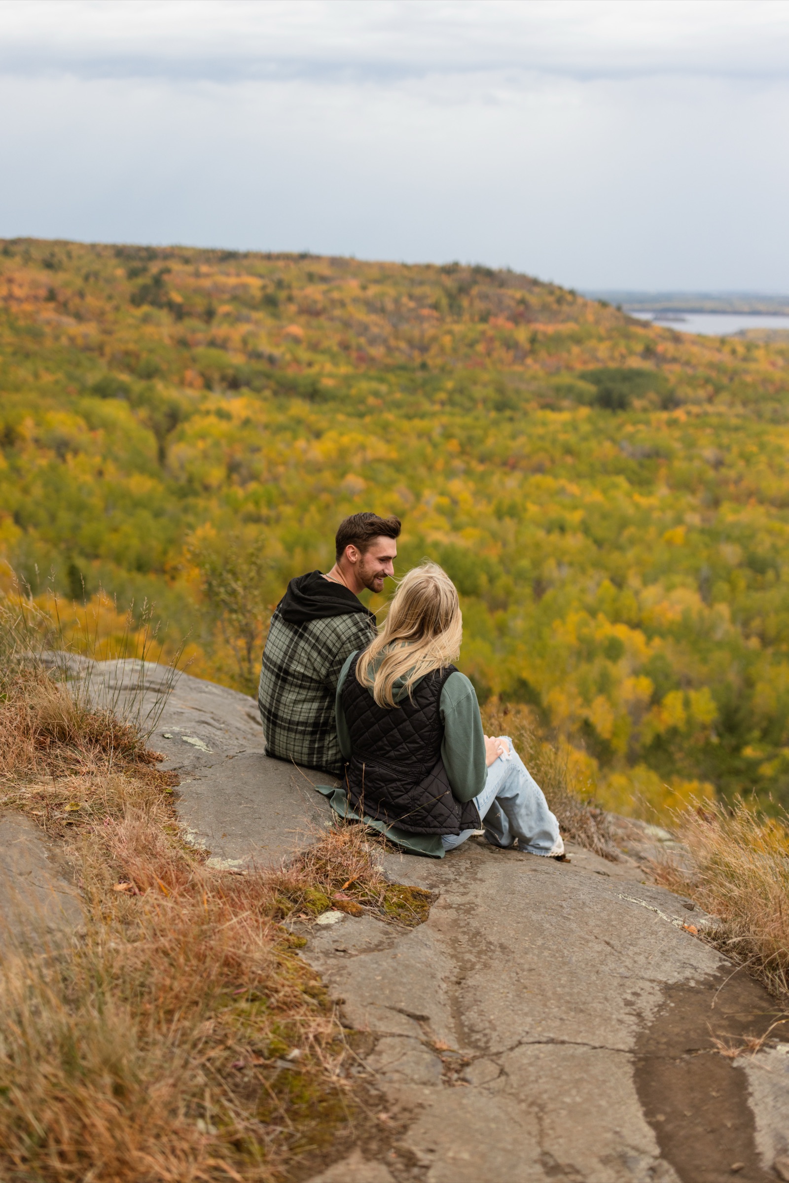 Linzey and Jacob proposal photo