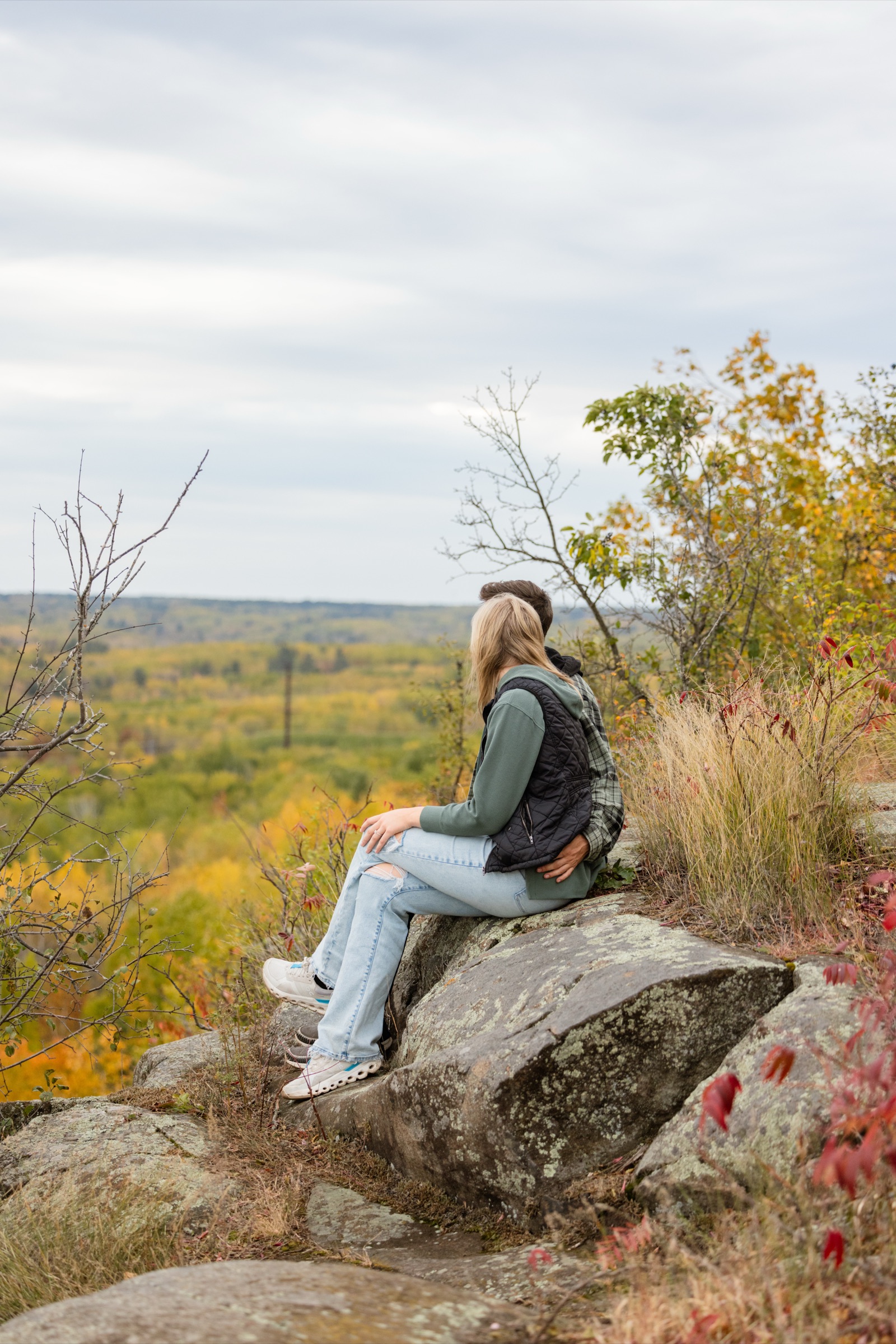 Linzey and Jacob proposal photo