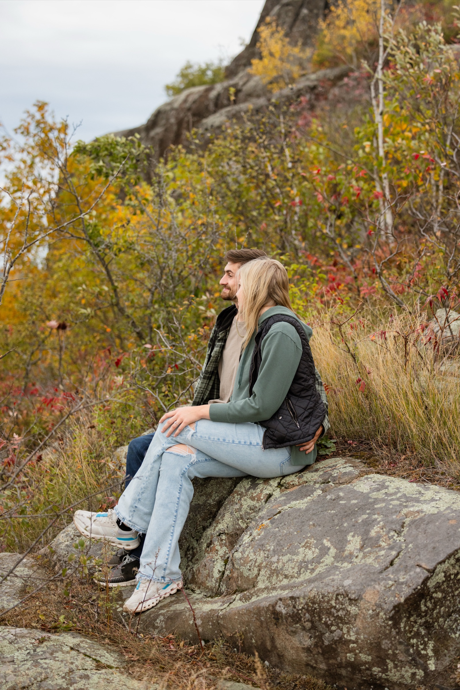 Linzey and Jacob proposal photo