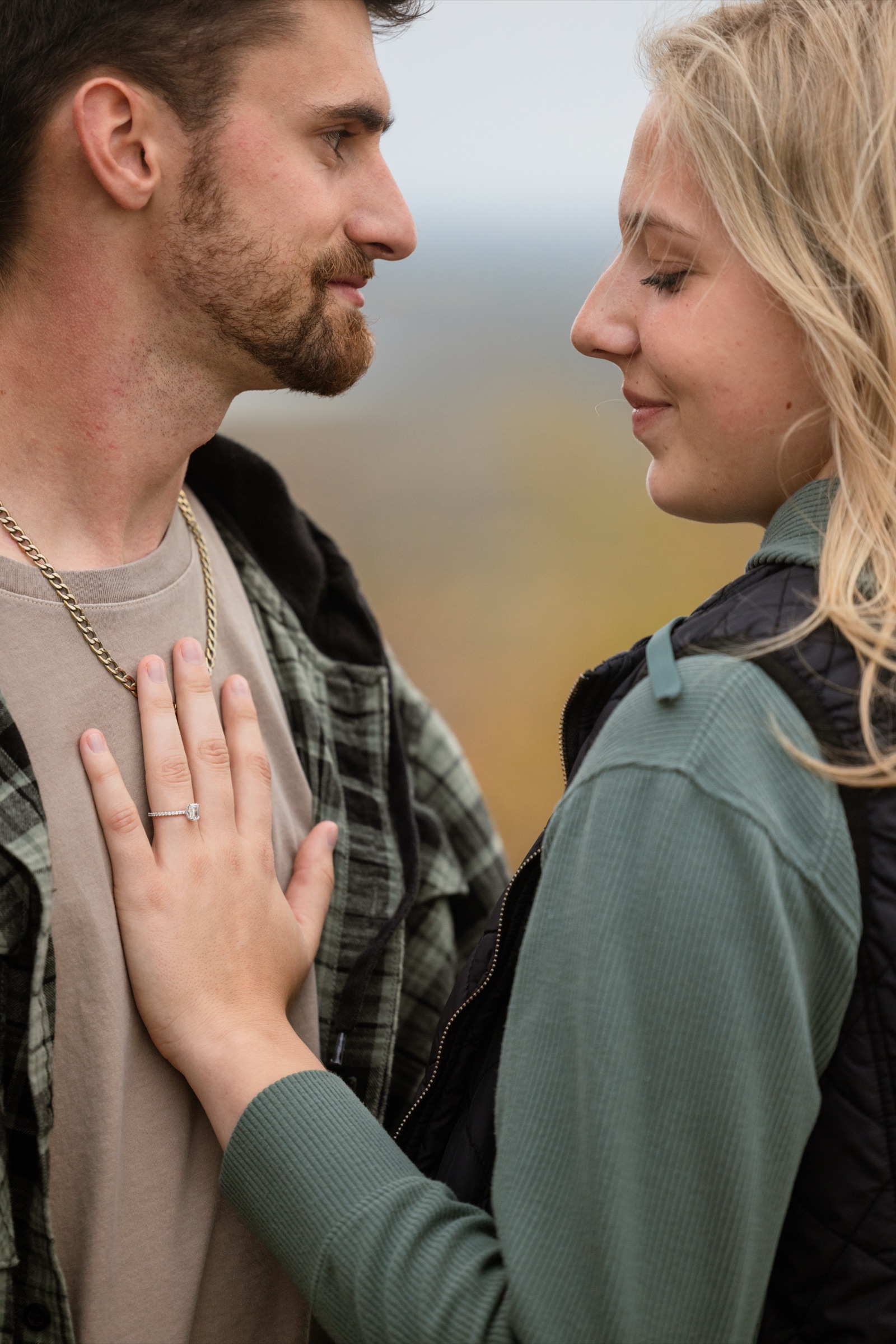 Linzey and Jacob proposal photo
